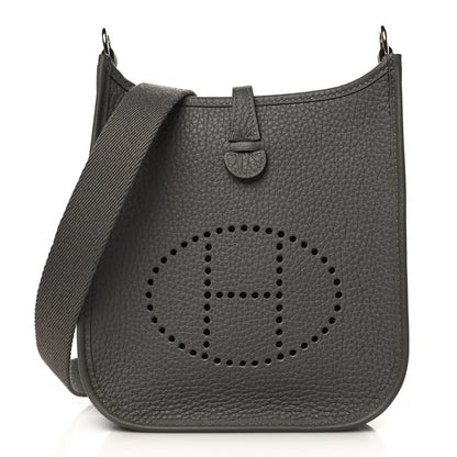 Hermes Taurillon Maurice Evelyne TPM Gris Meyer 1 of 9