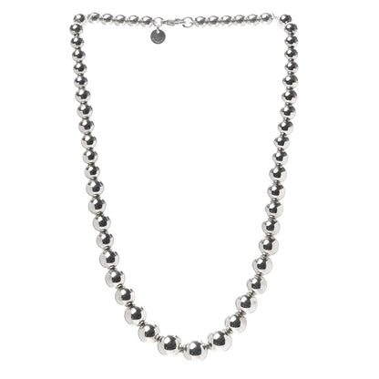 Tiffany Sterling Silver HardWear Graduated Ball Necklace 3 of 5