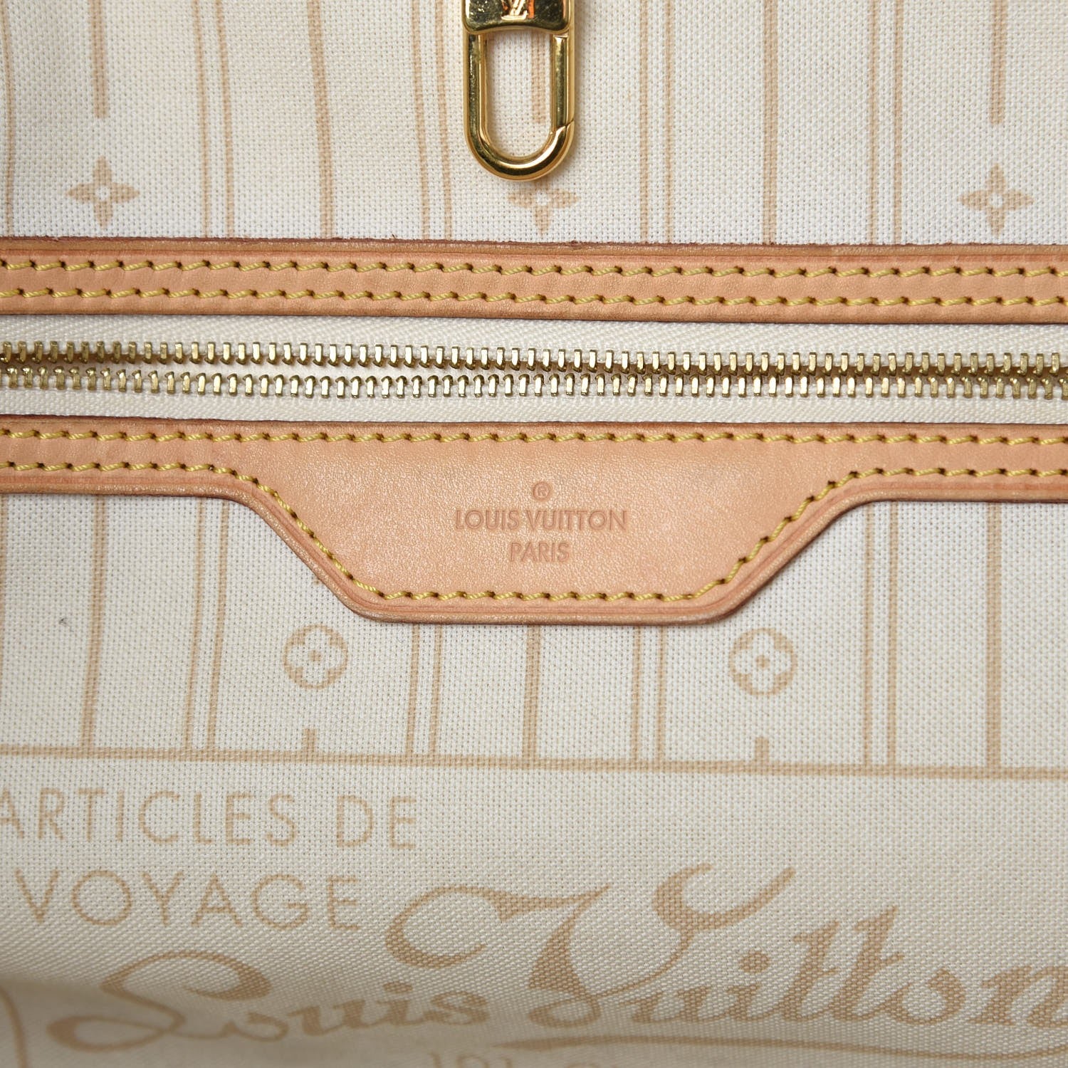 Louis Vuitton Damier Azur Neverfull GM 6 of 23