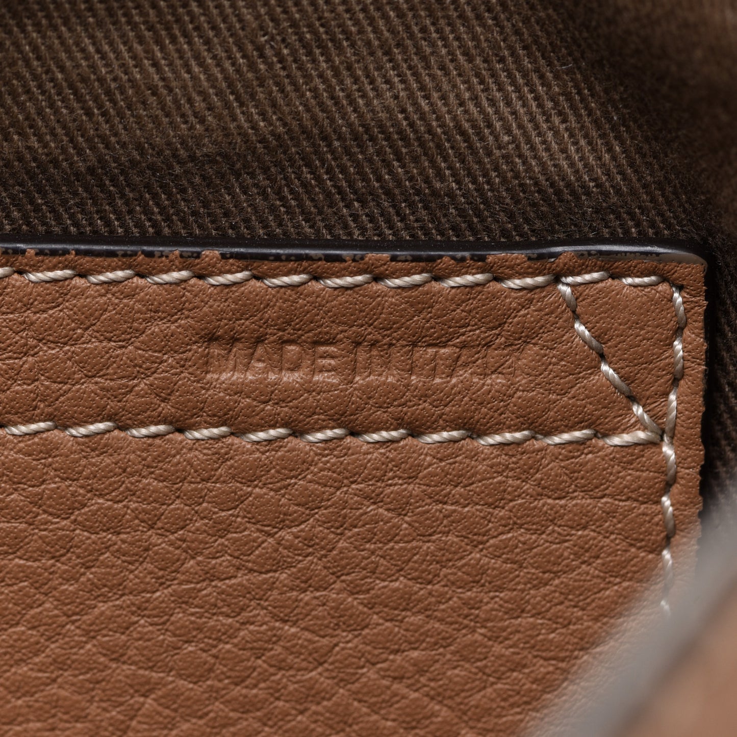 Calfskin Medium Marcie Round Crossbody Bag Nut