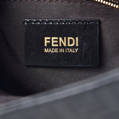 Fendi Zucchino Spalmati Vitello Mama Baguette Black 6 of 9