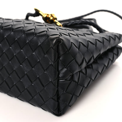 Bottega Veneta Nappa Intrecciato Small Andiamo Shoulder Bag Black 8 of 8