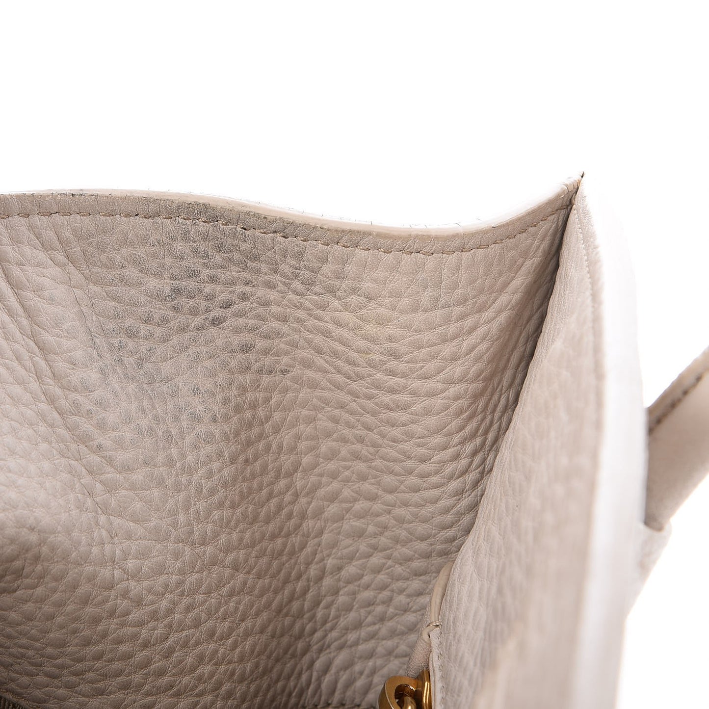 Vitello Daino Shopping Tote Talco