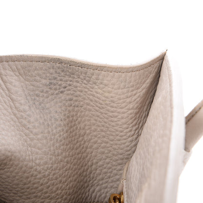 Prada Vitello Daino Shopping Tote Talco 9 of 9