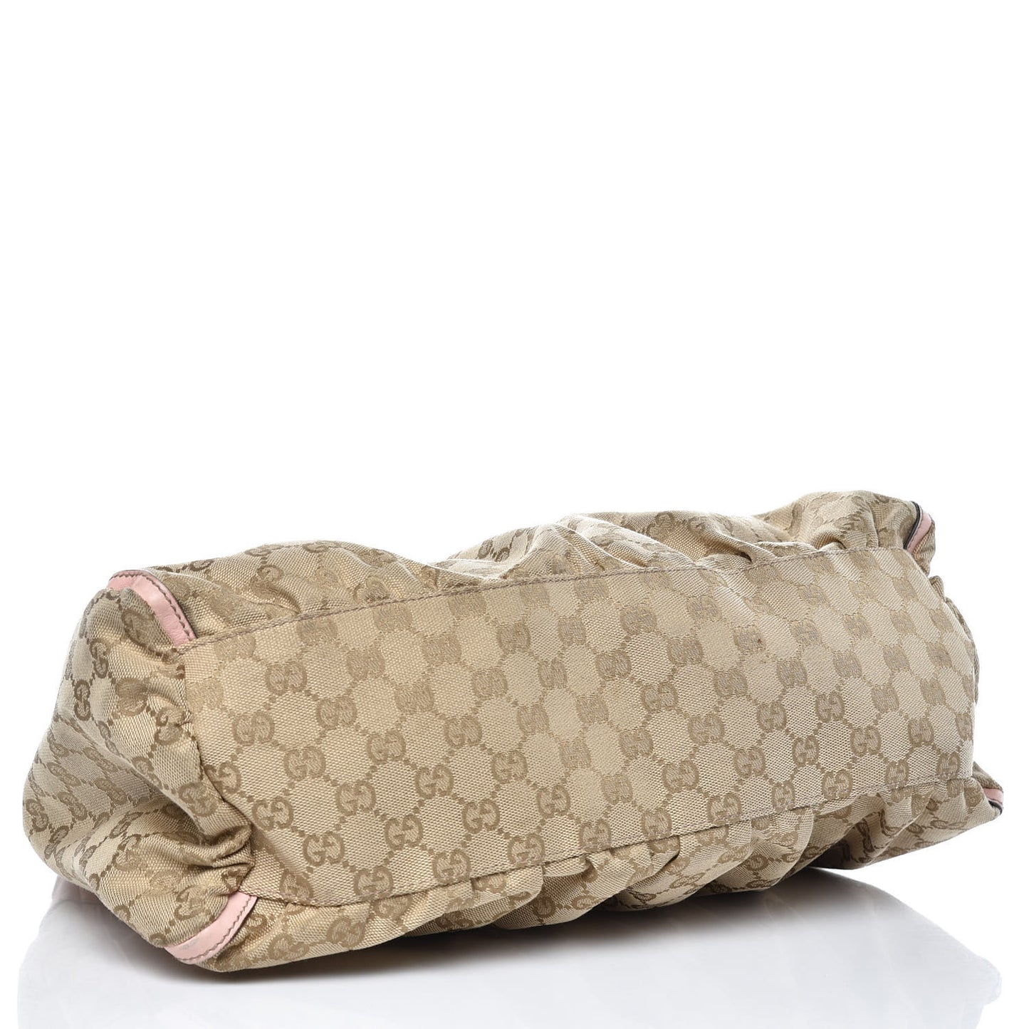 Monogram Large D Gold Hobo Pink