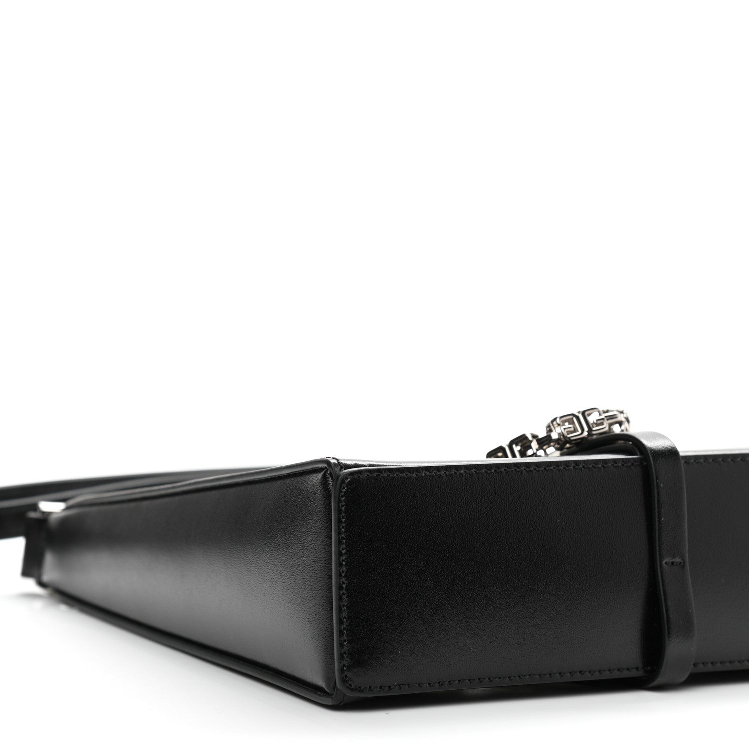 Givenchy Box Calfskin Mini Cut Out Shoulder Bag Black 9 of 10