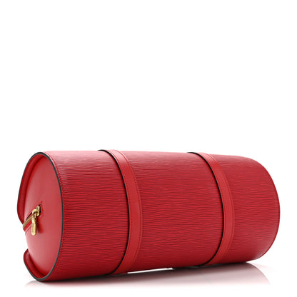 Louis Vuitton Epi Soufflot Castillan Red 4 of 10