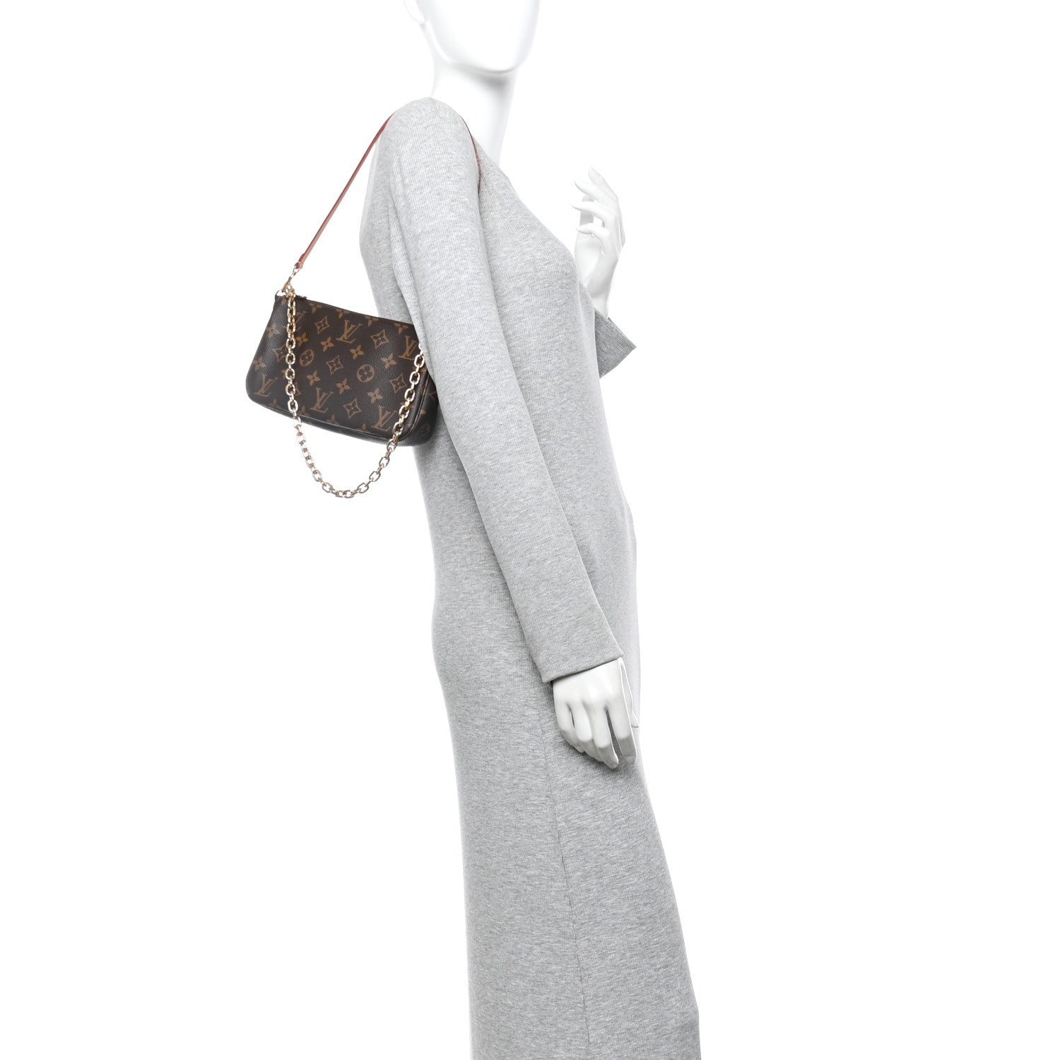 Louis Vuitton Monogram Chain Pochette Accessories 2 of 11