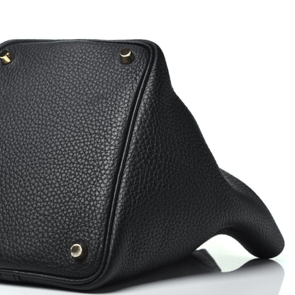 Hermes Taurillon Clemence Picotin Lock 18 PM Black 8 of 8