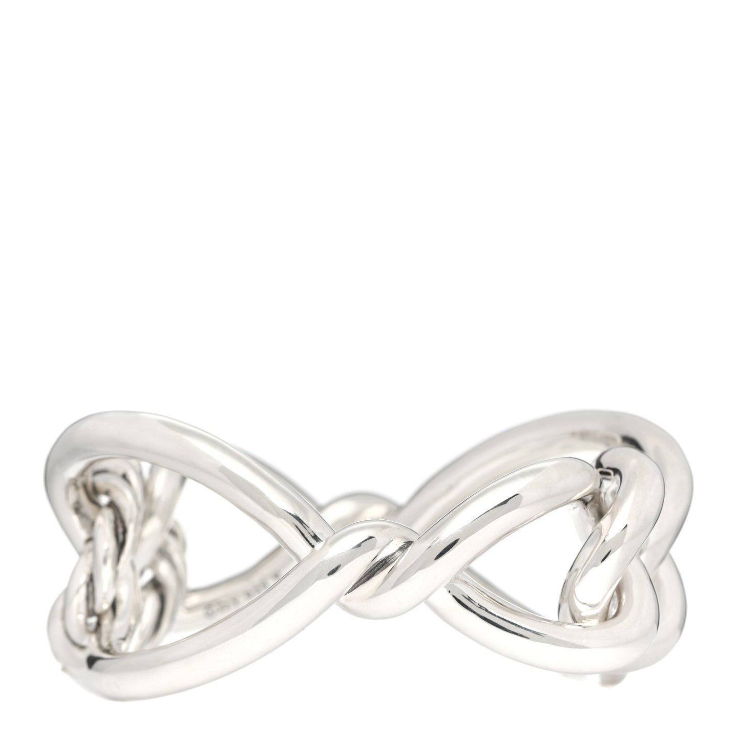 Sterling Silver 33mm Continuance Bold Bracelet