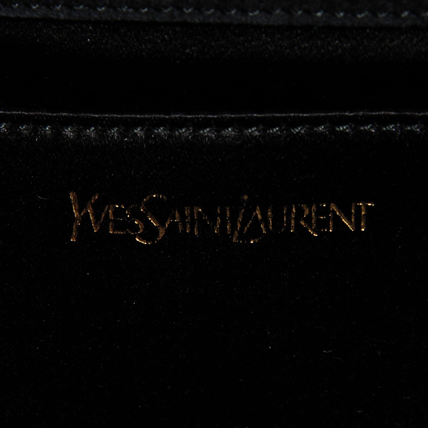 Saint Laurent Patent Monogram Large Belle De Jour Clutch Black 6 of 7
