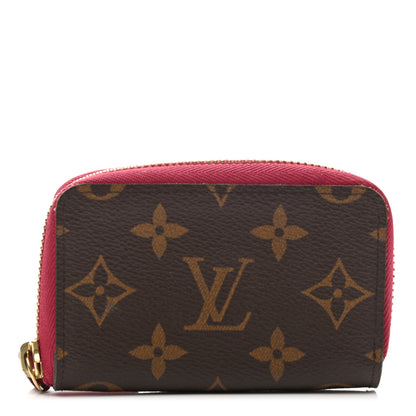 Louis Vuitton Monogram Zippy Multicartes Fuchsia 1 of 7