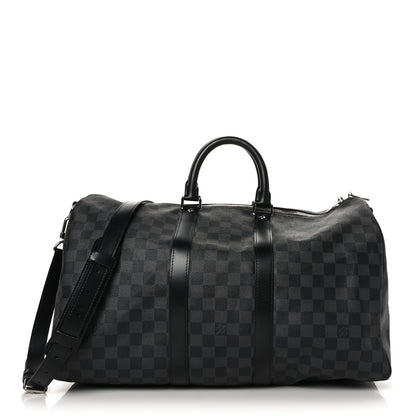 Louis Vuitton Damier Graphite Keepall Bandouliere 45 1 of 11