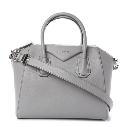 Givenchy Sugar Goatskin Small Antigona Pearl Grey 1 of 8