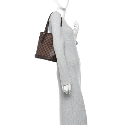 Louis Vuitton Damier Ebene Marais Bucket 23 2 of 9
