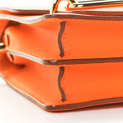 Hermes Evercolor Mini Sac Roulis Orange 6 of 7