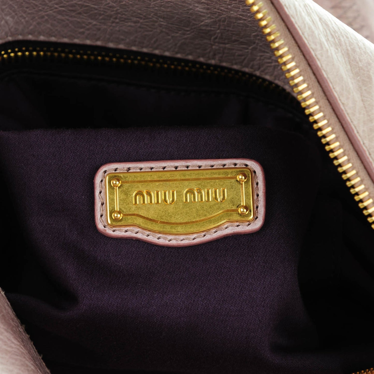 Vitello Lux Medium Bow Bag Mughetto