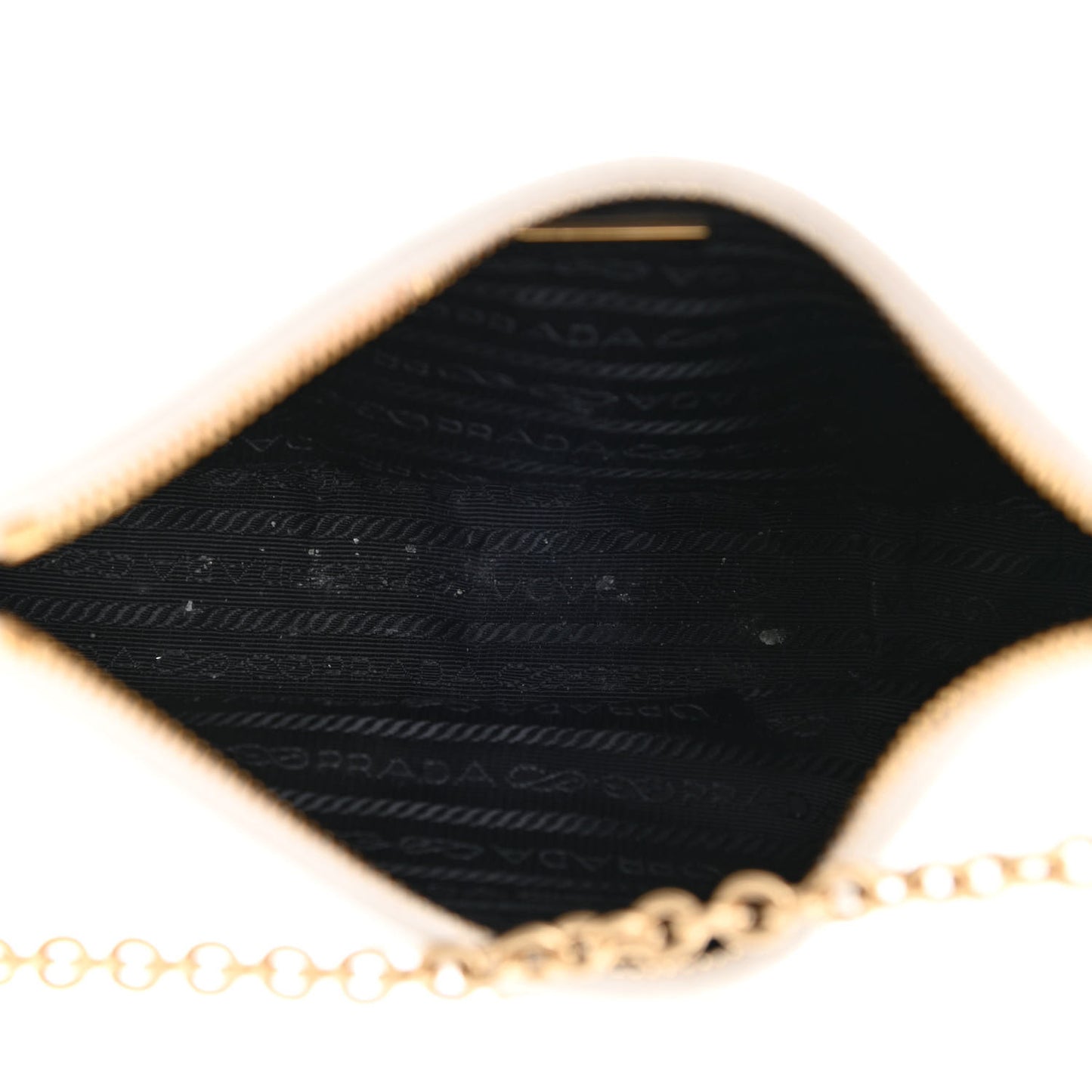 Saffiano Re-Edition 2005 Shoulder Bag White