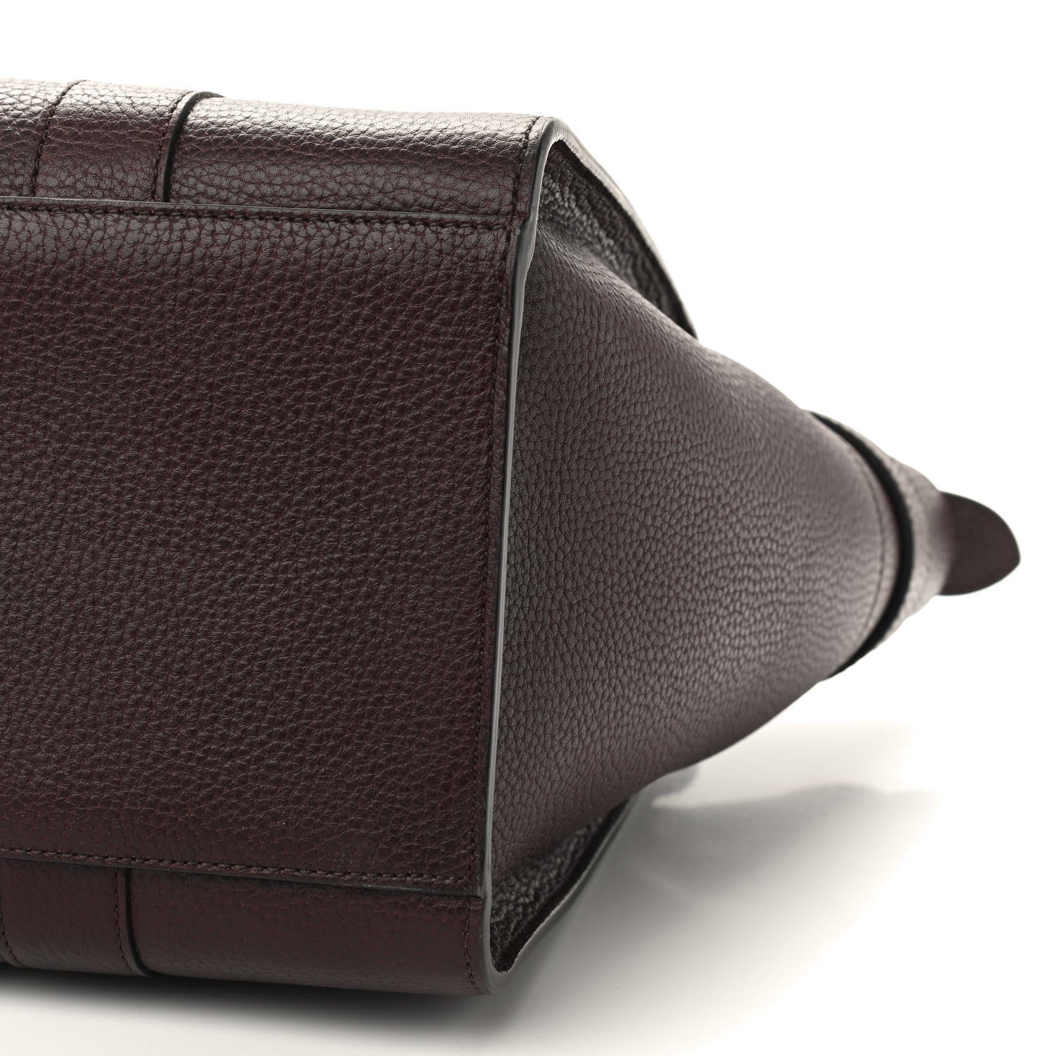 Mulberry Grain Vegetable Tanned Calfskin Zipped Bayswater Oxblood 8 of 11