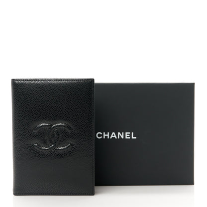 Chanel Caviar Timeless Passport Holder Black 9 of 9