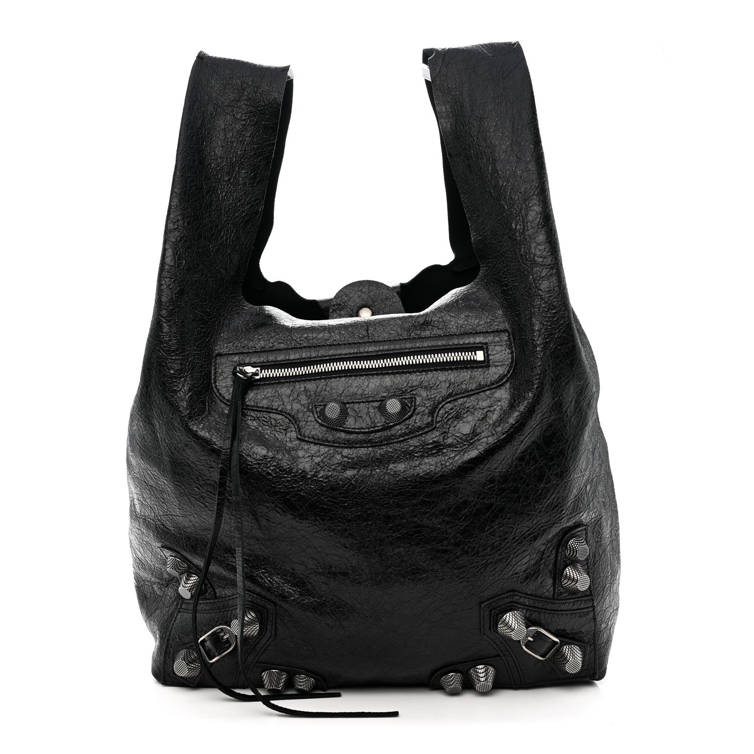 Balenciaga Agneau Arena Le Cagole Tote Black 1 of 10