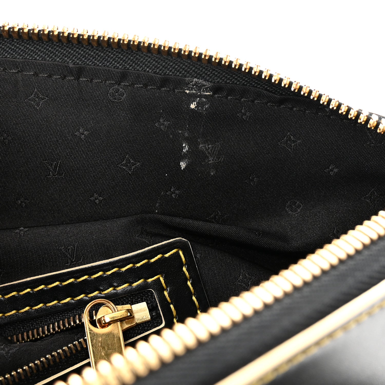 Louis Vuitton Suhali Lockit MM Black 11 of 17