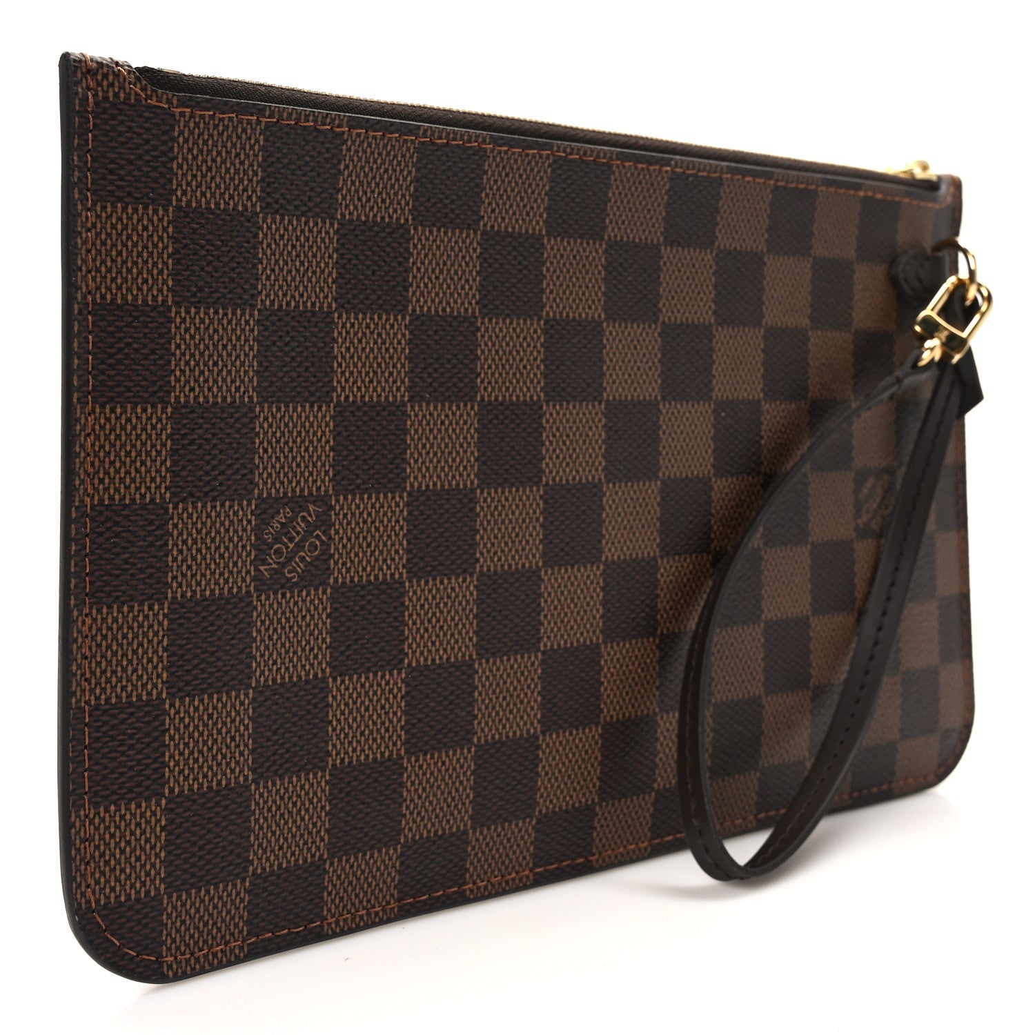 Louis Vuitton Damier Ebene Neverfull MM GM Pochette 3 of 6