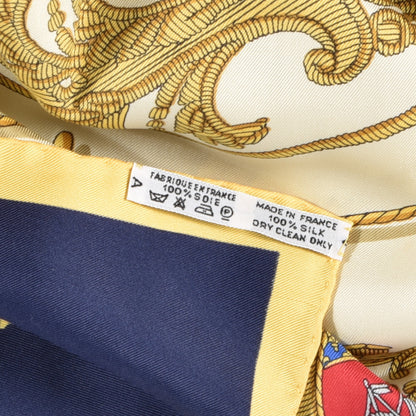 Hermes Silk Les Armes De Paris Scarf 90 3 of 3