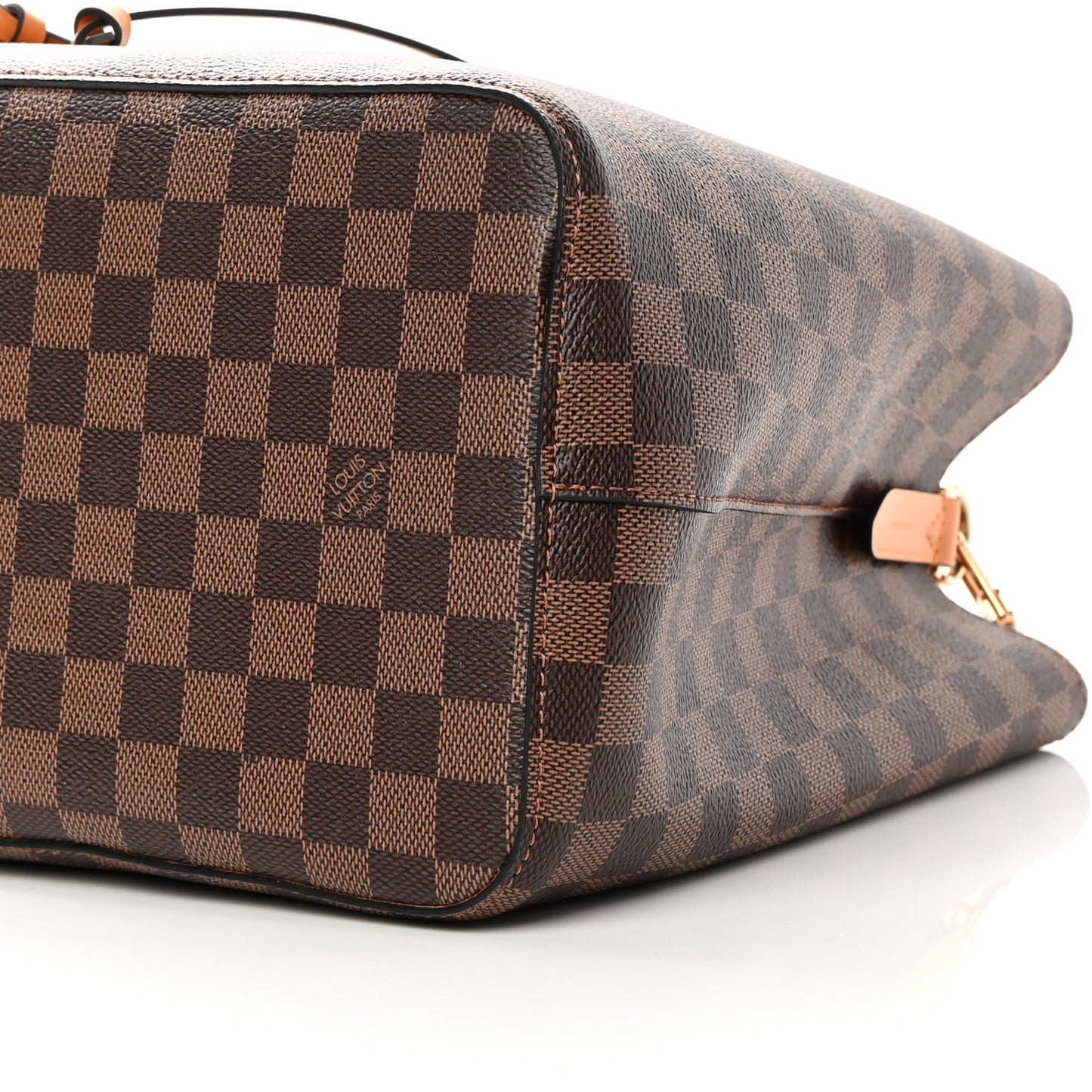 Damier Ebene Neonoe MM Safran