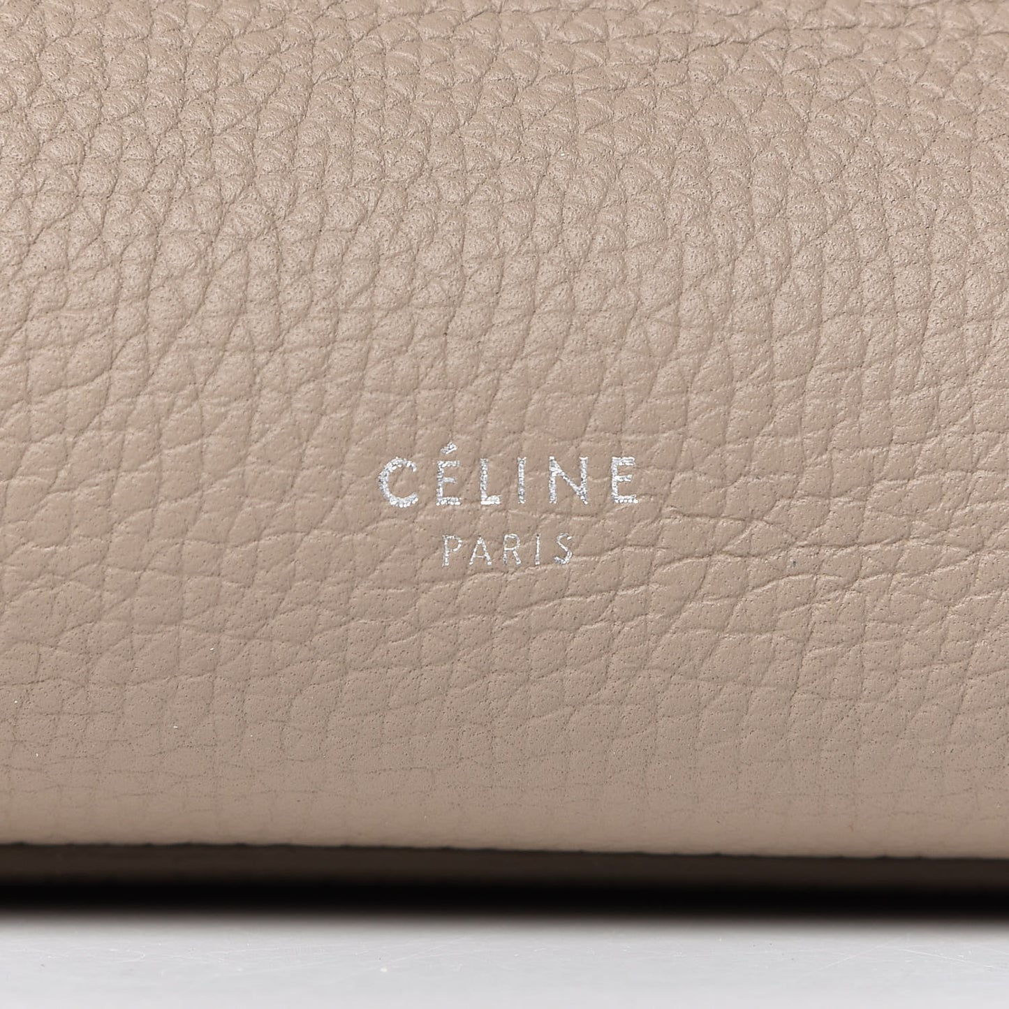 Supple Grained Calfskin Small Big Bag Light Taupe