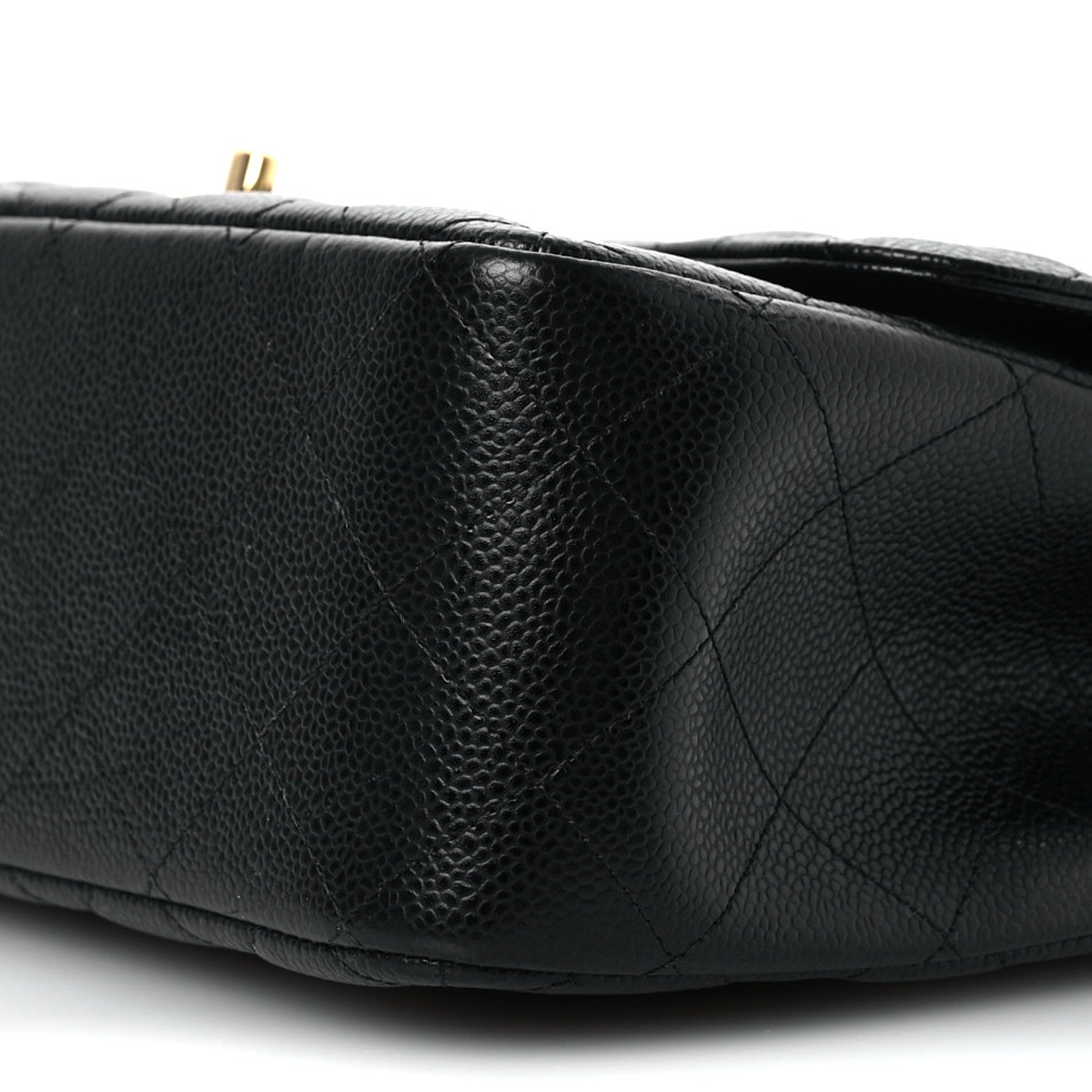 Chanel Caviar Quilted Jumbo Double Flap Black 10 of 10