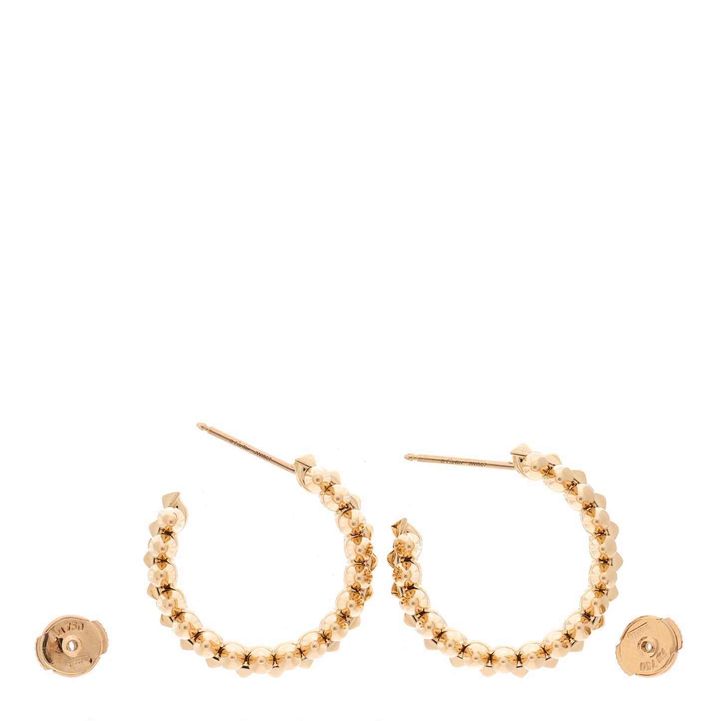 18K Pink Gold Small Clash de Cartier Earrings