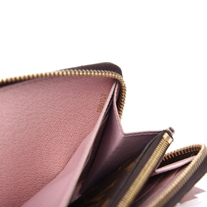 Louis Vuitton Monogram Clemence Wallet Rose Ballerine 9 of 9