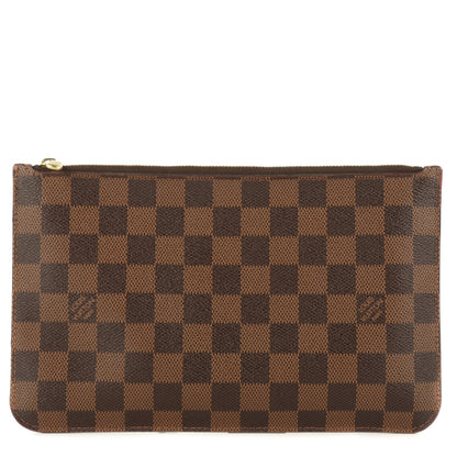 Louis Vuitton Damier Ebene Neverfull MM GM Pochette 1 of 9