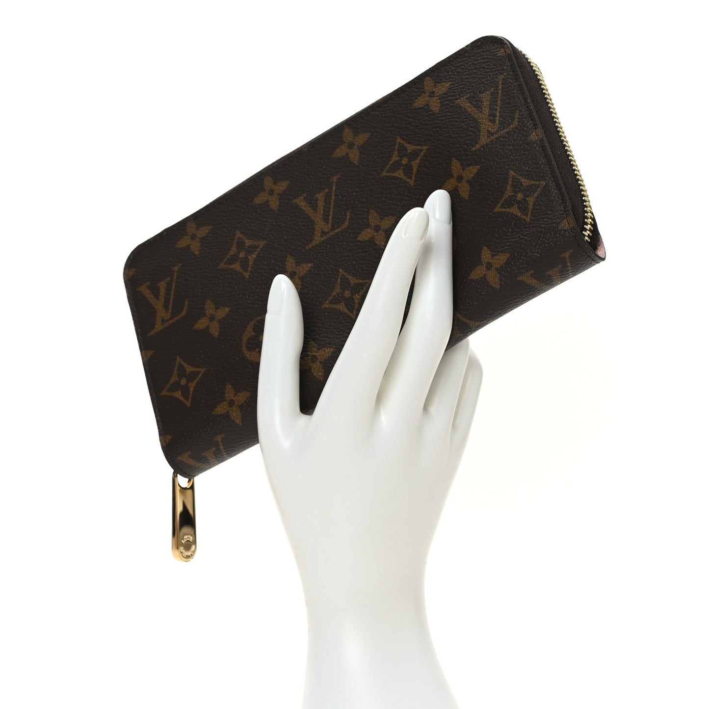 Monogram Zippy Wallet Rose Ballerine