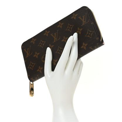 Louis Vuitton Monogram Zippy Wallet Rose Ballerine 2 of 6