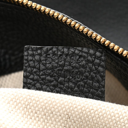 Gucci Pebbled Calfskin Large Soho Hobo Black 7 of 11