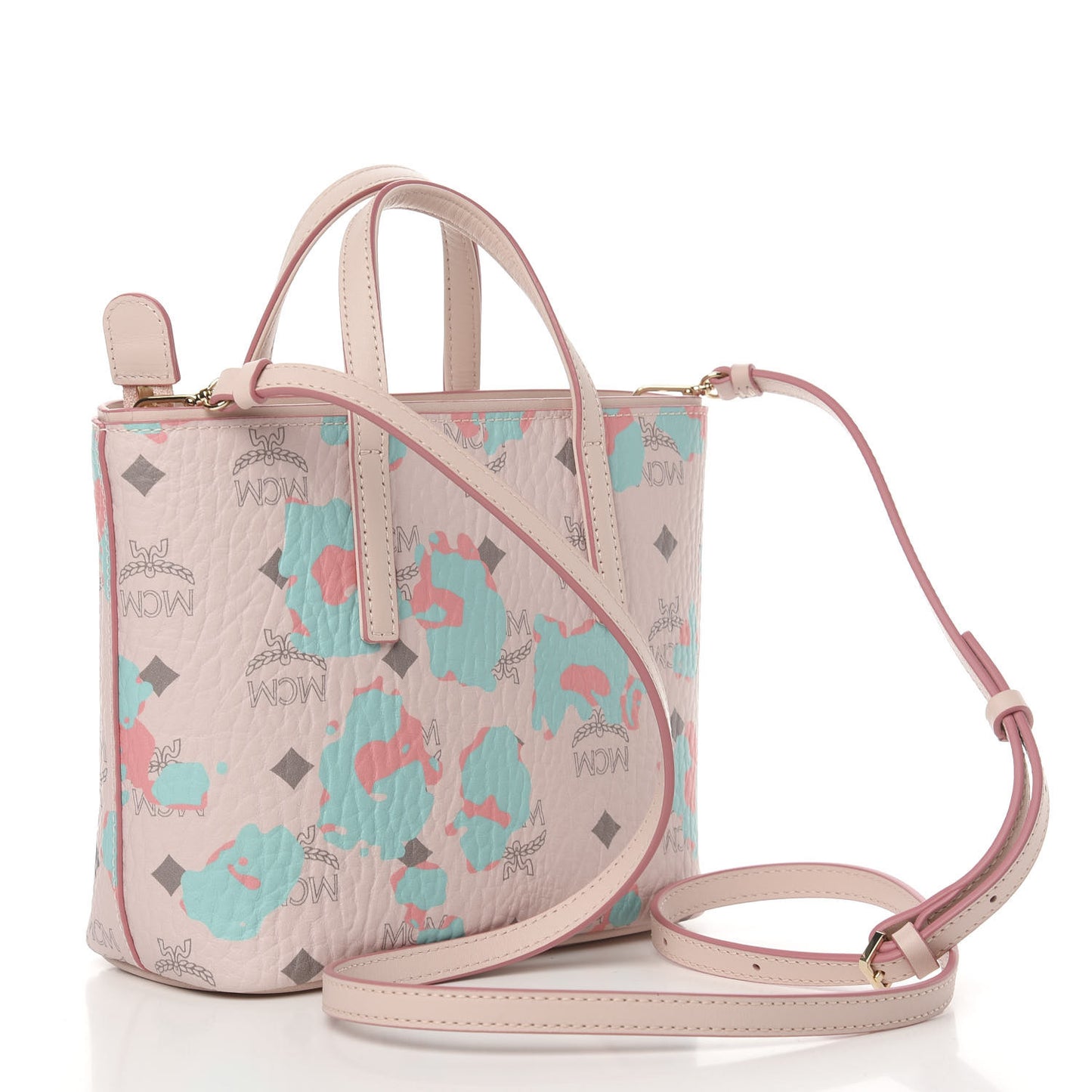 Visetos Mini Anya Top Zip Shopper Tote