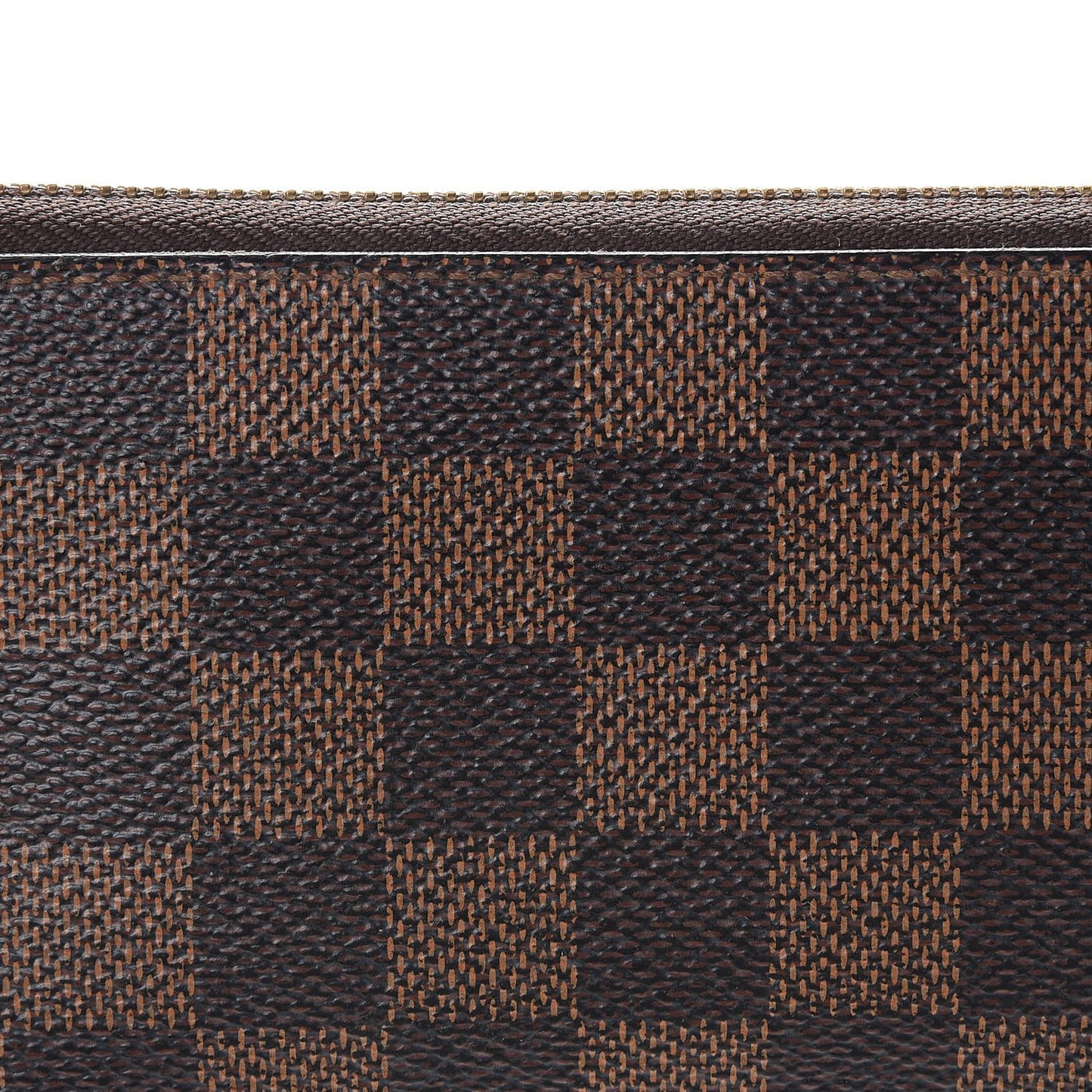 Damier Ebene Clemence Wallet Cherry