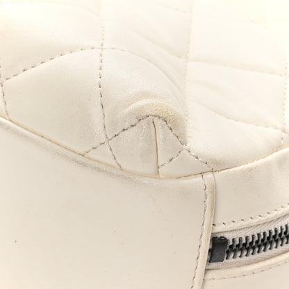Chanel Lambskin Quilted Medium Trendy CC Bowling Bag White 10 of 13