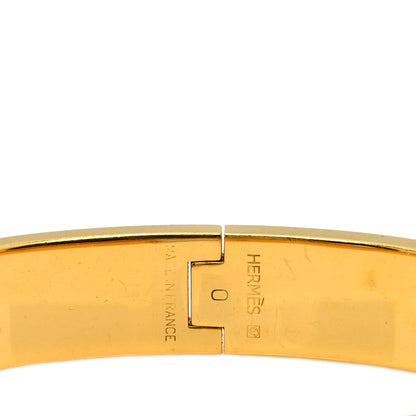 Hermes Enamel Narrow Clic Clac H Bracelet GM Bleu Royal 4 of 4