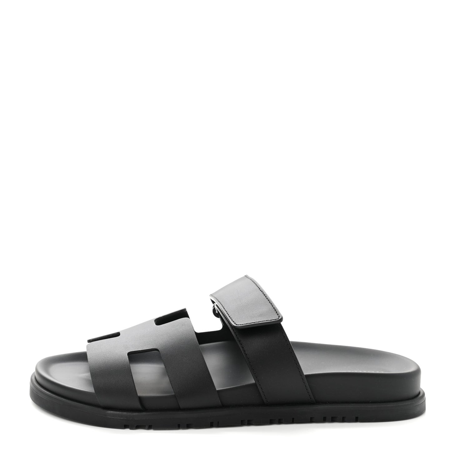 Calfskin Womens Chypre Sandals 38 Black