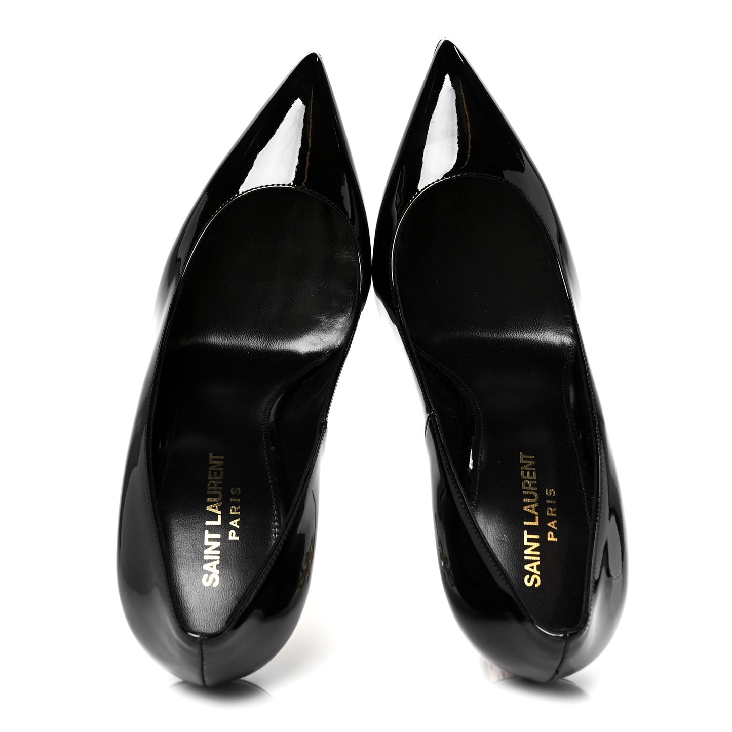 Patent Opyum 110 Pumps 38 Black Gold