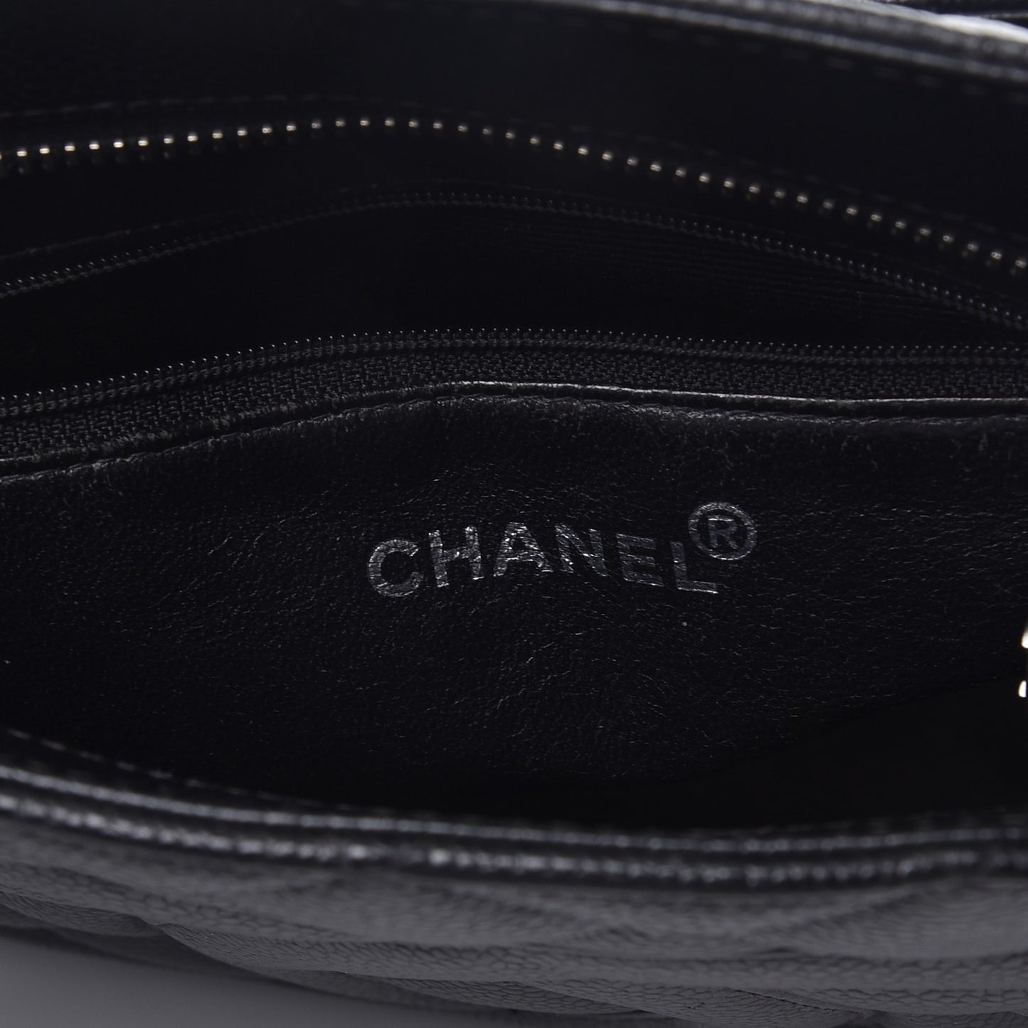 Caviar Quilted Medallion Tote Black