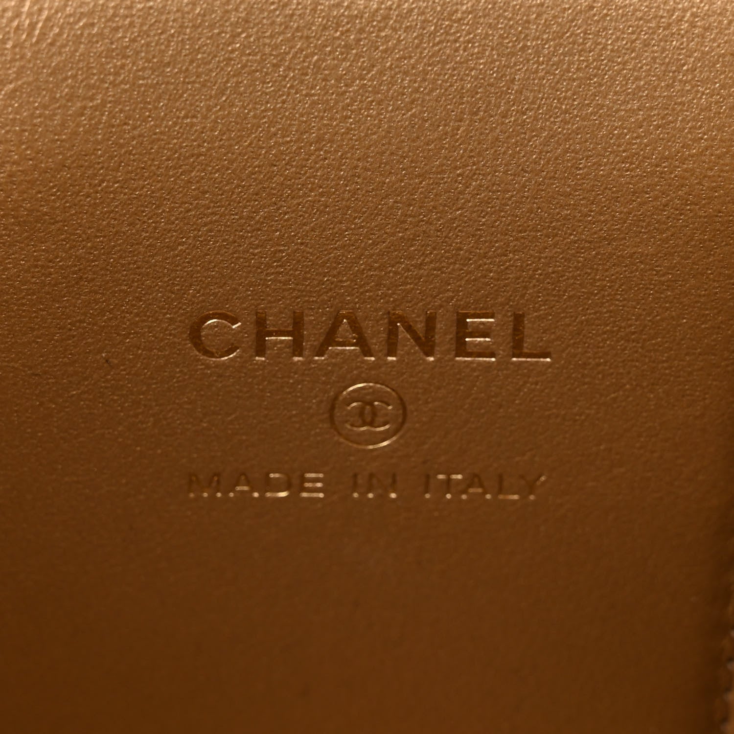 Chanel Lambskin Quilted Mini Pearl Crush Vanity Case With Chain Black 6 of 11