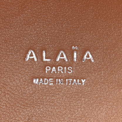 Alaia Lux Calfskin Vienne Wave Mina 16 Bag Framboise 6 of 11