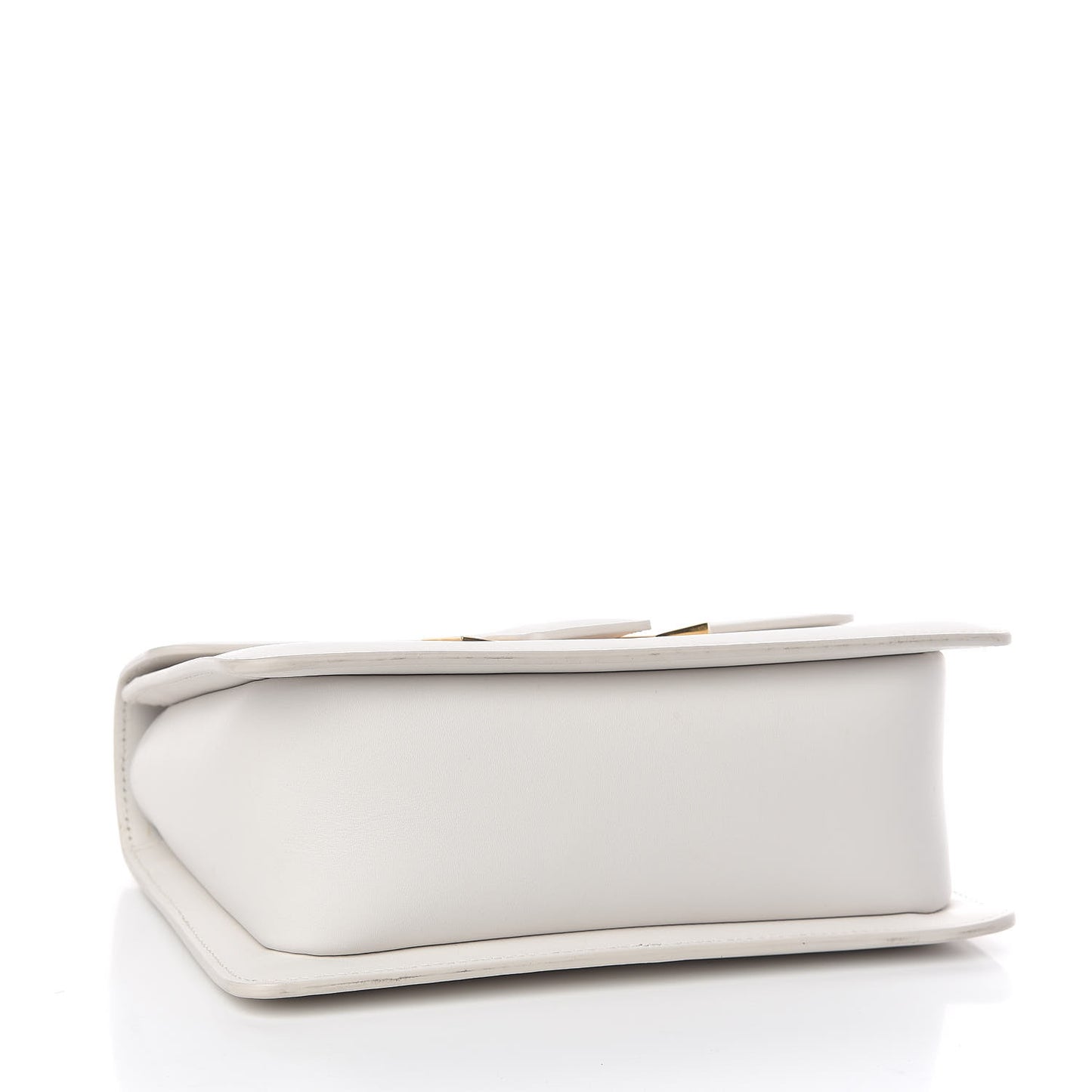 Calfskin Medium Sienna Shoulder Bag Chalk
