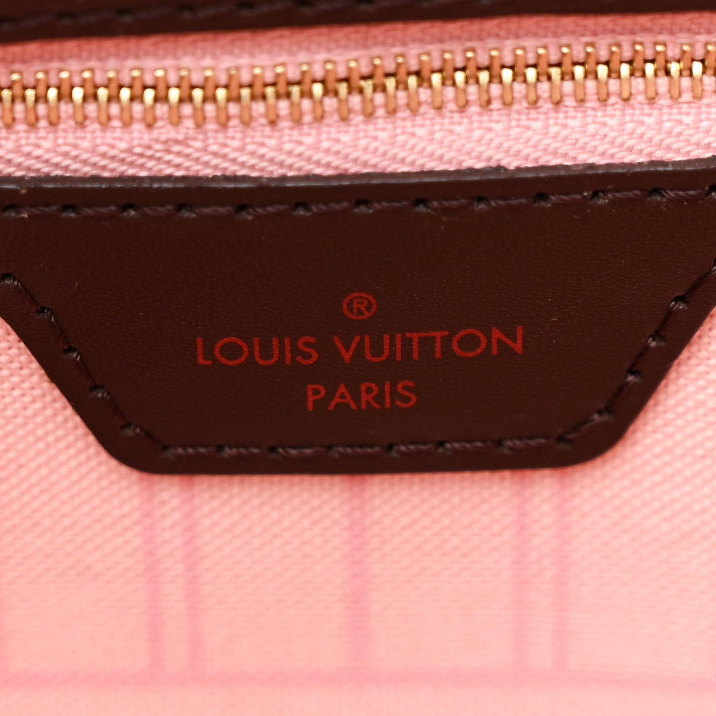 Damier Ebene Neo Neverfull MM Rose Ballerine