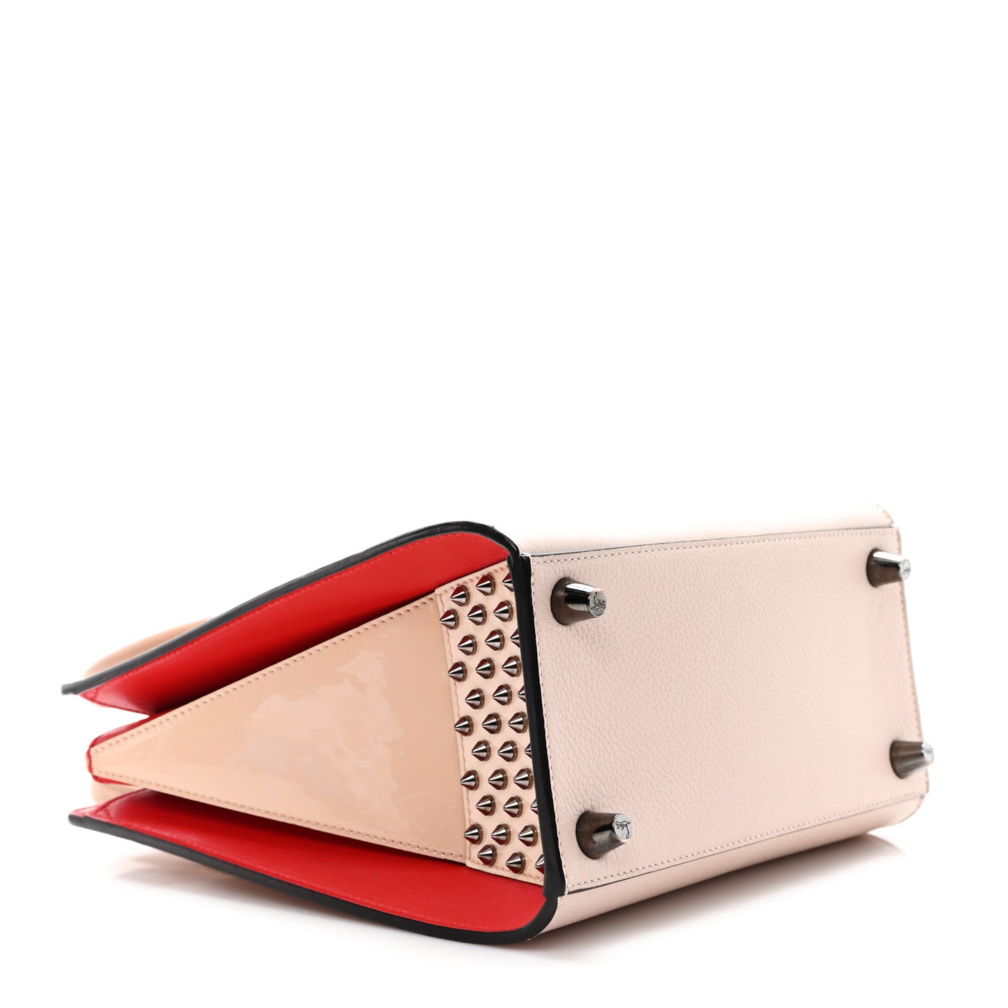 Calfskin Studded Small Paloma Ballerina