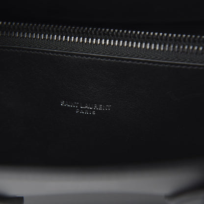 Saint Laurent Smooth Calfskin Small Sac De Jour Black 9 of 11